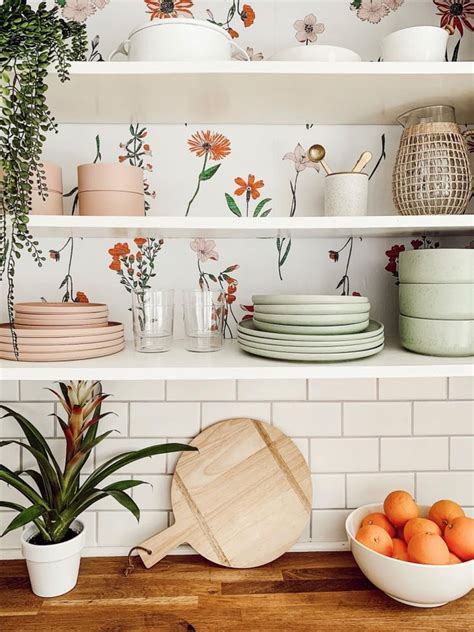 7 Kitchen Wallpaper Ideas Thatll Inspire A Bold Botanical Makeover