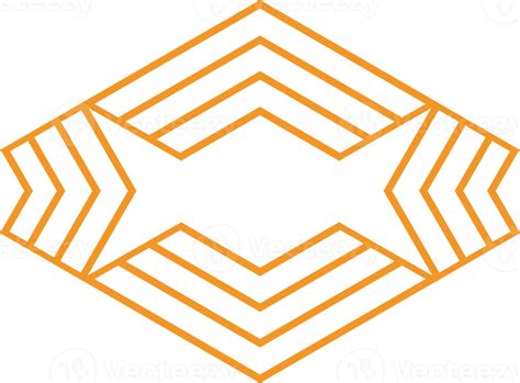 modern geometric hexagonal shape design 17339964 png