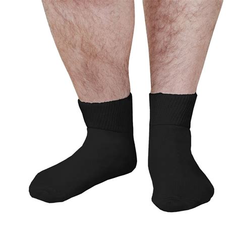 Extra Wide Sock Extra Wide Medical Diabetic Quarter Socks For Men