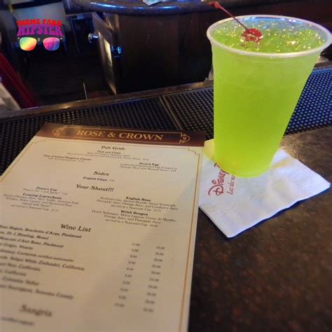 21 Best Drinks in Epcot - Your Cheat Guide | Disney drinks, Fun drinks, Hipster drinks