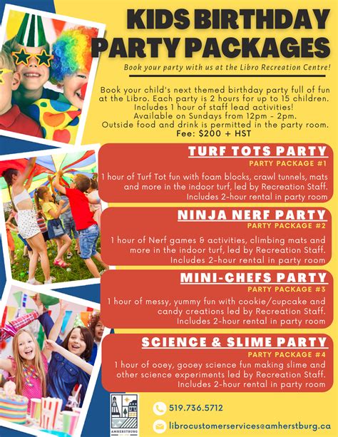 Birthday Party Packages Outlet Online Save 57 Jlcatj Gob Mx