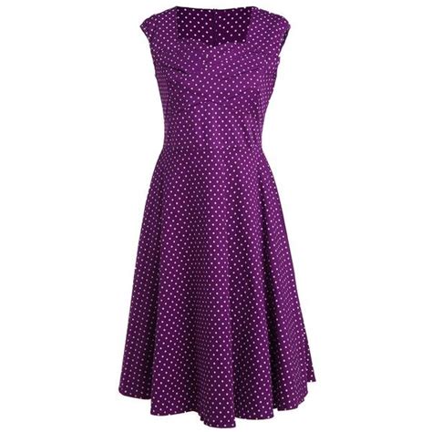 Retro Sweetheart Neck Polka Dot Print Sleeveless Dress For Women