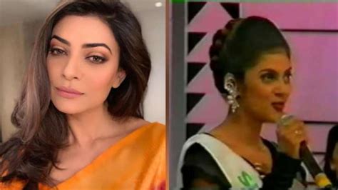 do you know sushmita sen s miss india gown was sewn by a sarojini nagar tailor watch video