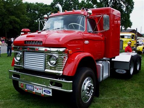 1969 Ford Nt 950 Prime Mover Old Ford Truck Big Ford Trucks Big