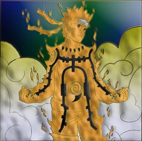 Naruto Beast Chakra Mode By Java13 On Deviantart