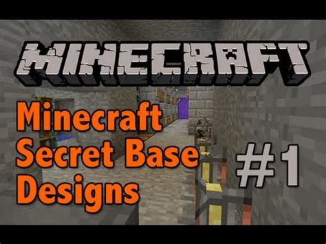 We look at some of the best survival home designs that all minecraft players can recreate. Minecraft Secret Base Designs Episode 1 - YouTube