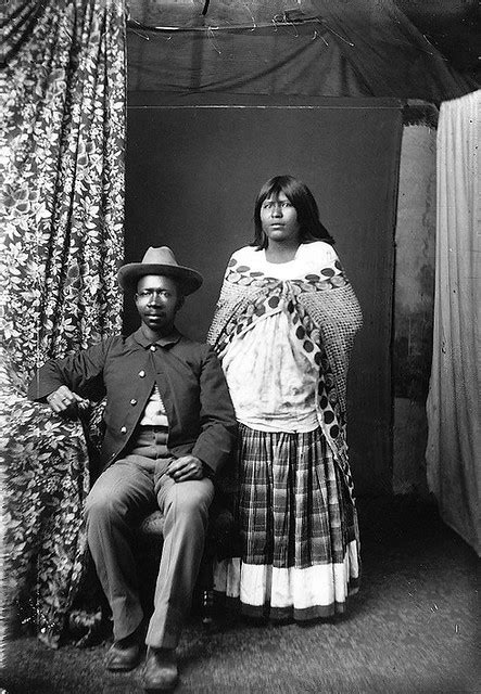 buffalo soldier and native american wife 1800s during th… flickr