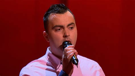 The Voice Of Ireland Series 4 Ep2 Eddie Carey Love Grows Blind Audition Youtube