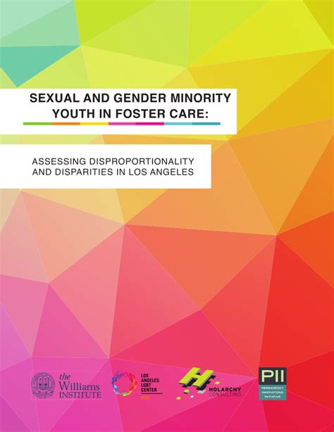 Pdf Sexual And Gender Minority Youth In Foster Care Assessing Disproportionality And