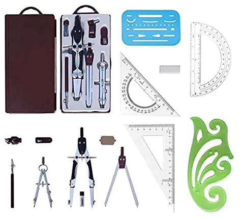 Buy Drawing Tools And Drafting Kits Heavy Geometry For Compass 14pc