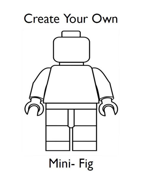 Memorialize a moment in time and have fun while doing it with this create your own coloring page. Draw Your Own Lego Minifigures | Lego Games | Tip Junkie
