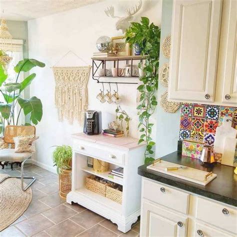65 Colorful Boho Chic Kitchen Designs Digsdigs