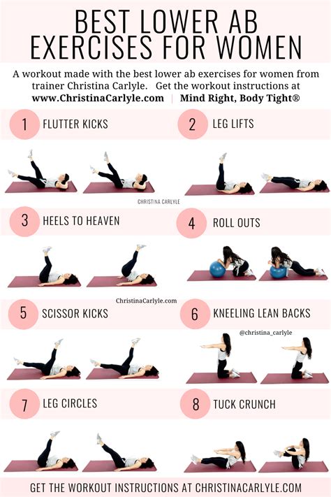The Best Lower Ab Exercises For Women In Lower Ab Workouts Abs Workout Routines Abs