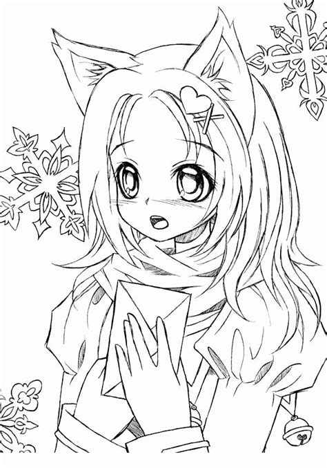 Anime Cats Coloring Pages New Gacha Life Coloring Pages Anime Black And