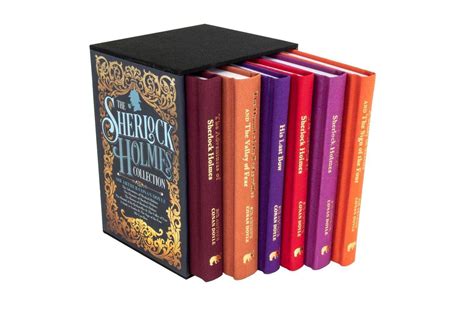 Sherlock Holmes Deluxe 6 Books Collection Hardback By Sir Arthur Conan ...