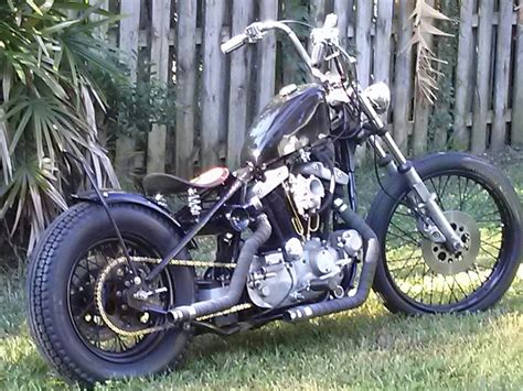 1979 Ironhead Bobber Xl1000 Built By Dave Johnson In Clearwater Florida