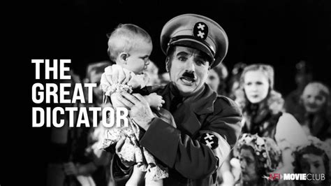The Great Dictator 1940 Afi Movie Club American Film Institute