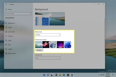 How To Change The Desktop Background In Windows 11