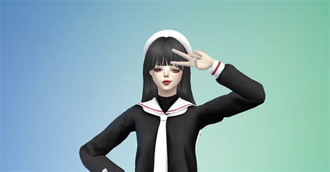 Sims 4 Cc Cardcaptor Sakura Set Simfileshare Sims 4 Sims 4 Anime