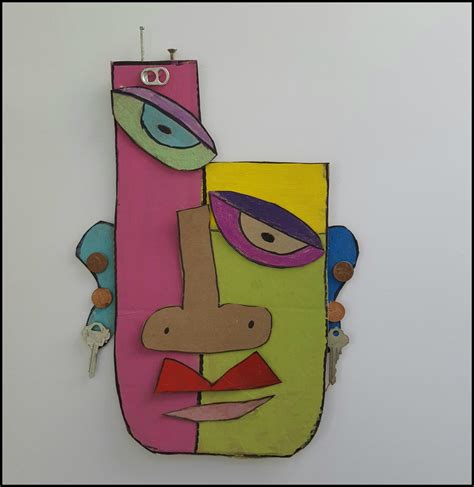 Abstract Cardboard Masks Cardboard Art Cardboard Mask Masks Art