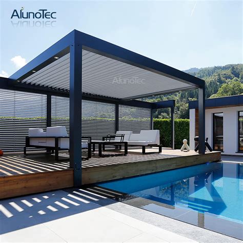 Aluminium canopies are an excellent way to maximise the storage capabilities of tray back utes. Automatic Modern Patio Gazebo Outdoor Aluminium Pergola ...
