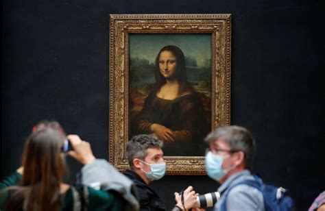 Louvre Leiloa Chance De Observar ‘mona Lisa De Perto E Fora Da Moldura