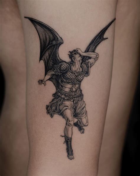 Details 94 About Fallen Angel Tattoo Meaning Super Cool Indaotaonec