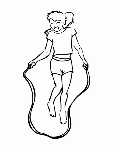 Heart Jumping Coloring Pages Coloring Home