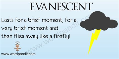 Meaning of Evanescent