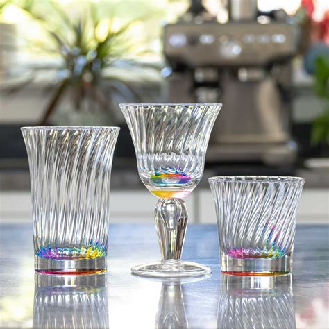venezia 14oz rainbow acrylic tumbler glass merritt designs