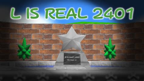 L Is Real 2401 Youtube