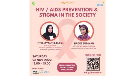 belajar memahami odha melalui webinar hiv aids prevention and stigma in the society