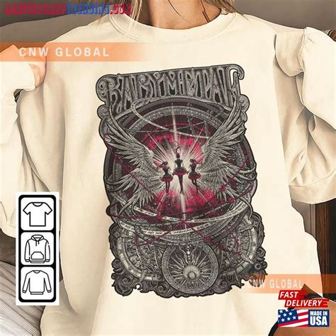 Babymetal Us Tour 2023 Shirt The Babyklok Sweatshirt 3 Tee Music Unisex
