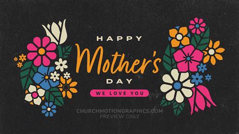 5 Simple Ideas To Make Mothers Day Extra Special At Your Church Cmg Church Motion Graphics
