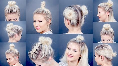 Cool 21 Bun Hairstyle With Short Hair