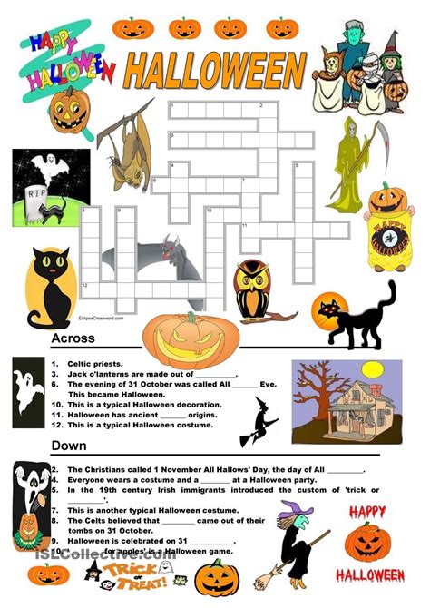 Www Marks English School Com Games Halloween Html - Halloween | Halloween worksheets, Halloween activities, Halloween