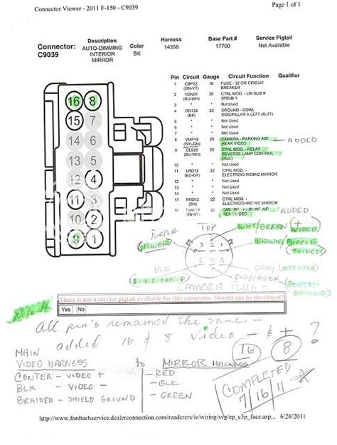 Ford F250 Backup Camera Wiring Diagram Wiring Diagram Camera Adding