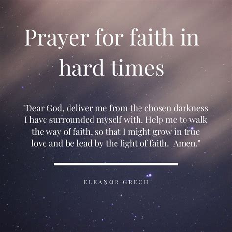 Prayer For Trusting God In Hard Times
