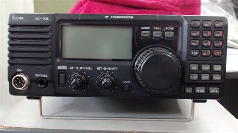Radio Icom Ic 78 Hf 160 10m Com Caixa E Manual Radiotroca