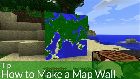 Required materials to craft an anvil Tip: How to Make a Map Wall in Minecraft - YouTube