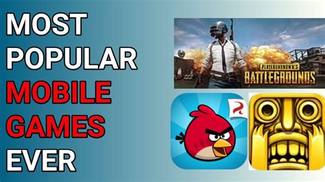 10 Most Popular Mobile Games In The World Along With Player Count Youtube