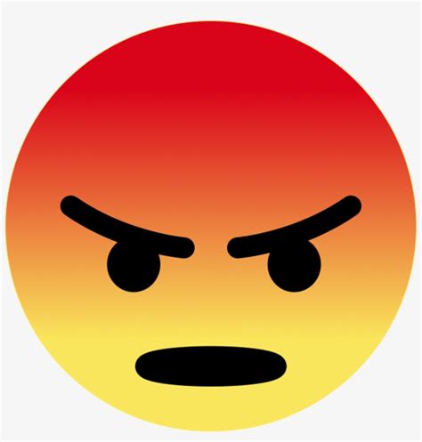 Facebook Angry Emoji Png Facebook Angry Emoji 1024x1024 Png