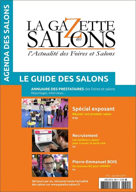 Le Guide Des Salons Et Foires De La Gazette Des Salons
