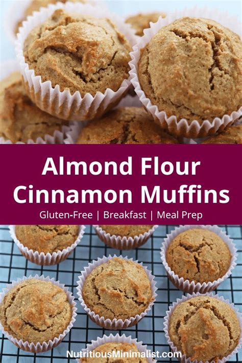 Almond Flour Muffins On A Cooling Rack With Text Overlay That Reads