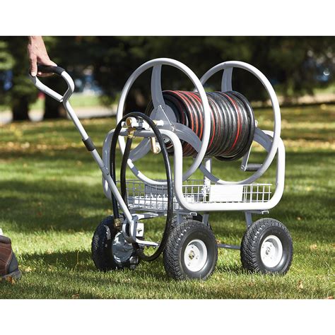 Strongway Garden Hose Reel Cart — Holds 58in X 400ftl Hose Model