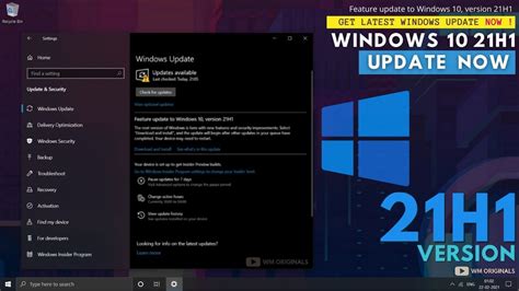How To Get Windows 10 21h1 Update Now Upgrade From Version 20h2