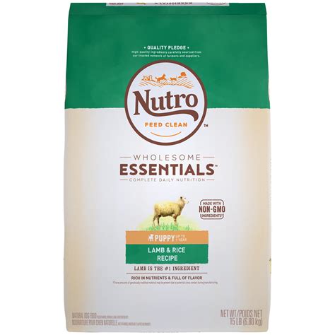 Nutro Wholesome Essentials Natural Puppy Dry Dog Food Lamb And Rice