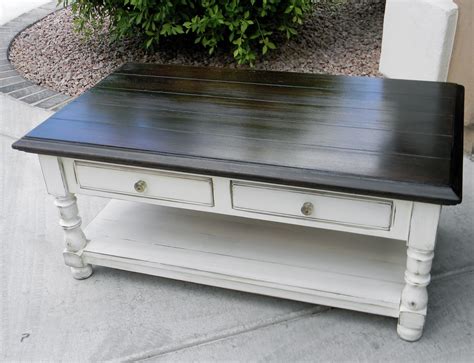 Get 5% in rewards with club o! Little Bit of Paint: Refinished Coffee Table