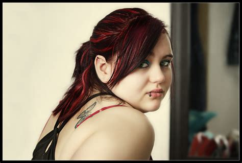 Amanda Showing Off Her Red Hair Mrkjohn Flickr
