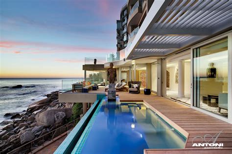 World Of Architecture Clifton View Mansion By Antoni Associates Cape